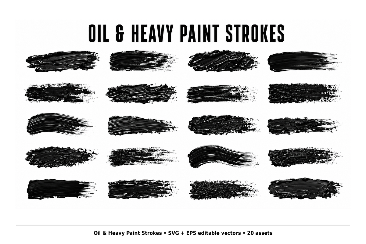 204 Ink Texture Vector Brushes, a Brush Add-On by ZinetroN (Photo 9 of 13)