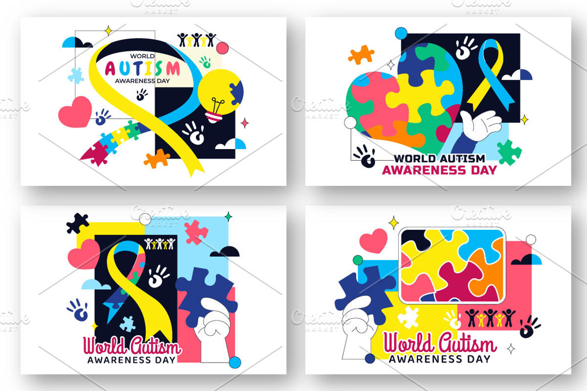 10 World Autism Awareness Day, a Healthcare Illustration by denayunebgt (Photo 2 of 4)