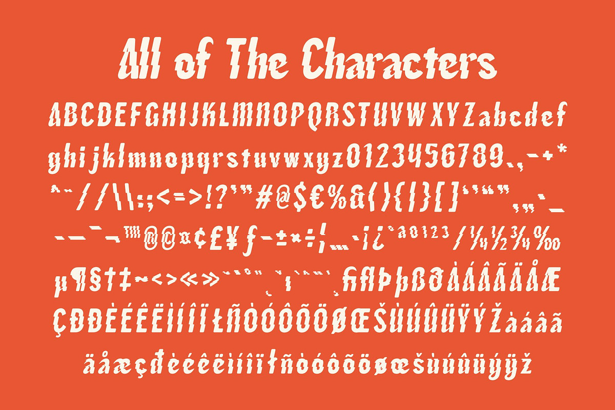 CS Aquba Rippled, a Sans Serif Font by Craft Supply Co. (Photo 8 of 8)