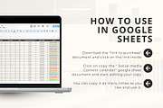 2025 Social Media Content Dashboard, a Social Media Template by Marketello Studio (Thumbnail 5 of 6)