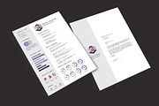 Violet Resume CV, a Resume Template by iDoodle Studio (Thumbnail 5 of 6)