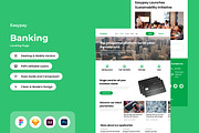 Easypay - Banking Landing Page V2, a Landing Page Template by twinstd (Thumbnail 1 of 5)