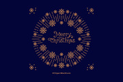 Single Line Christmas Foil Quill SVG, an Object Graphic by ClipartMuchLove (Thumbnail 3 of 6)