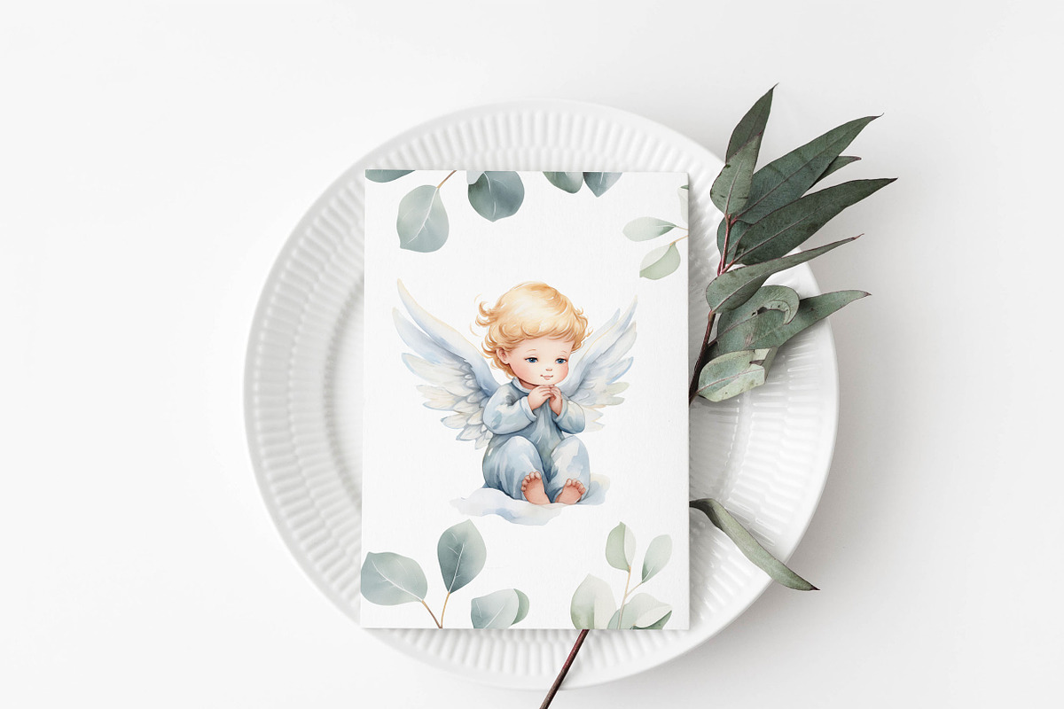First communion watercolor clipart, an Object Graphic by MyLittleMeow (Photo 3 of 9)