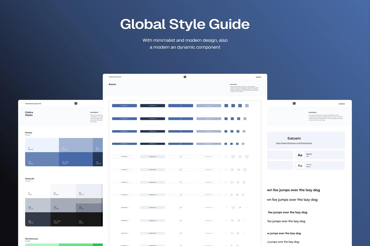 Healthcare Mobile App UI Kit, an UI Kit Template by Creative Perspective (Photo 5 of 8)