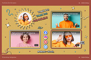 Colorful YouTube End Screens, a Social Media Template by Andrew Skoch Design (Thumbnail 4 of 6)