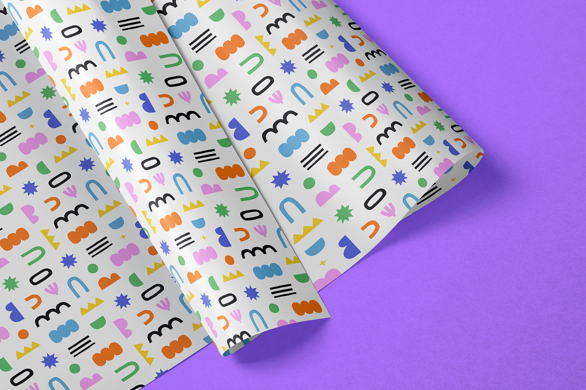Colorful Pattern Set, a Pattern Graphic by Dedraw Studio (Photo 11 of 14)