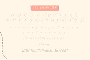 Dopediary Handwritten Typeface, a Script Font by Littlehand (Thumbnail 6 of 7)
