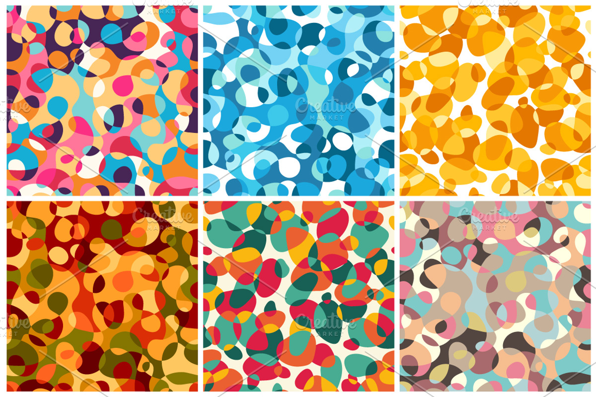 Color patterns, a Pattern Graphic by Magnia