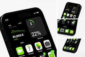Phone App Icon Mockup