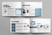 Conference Agenda Template Landscape, a Brochure Template by E-Type (Thumbnail 3 of 8)