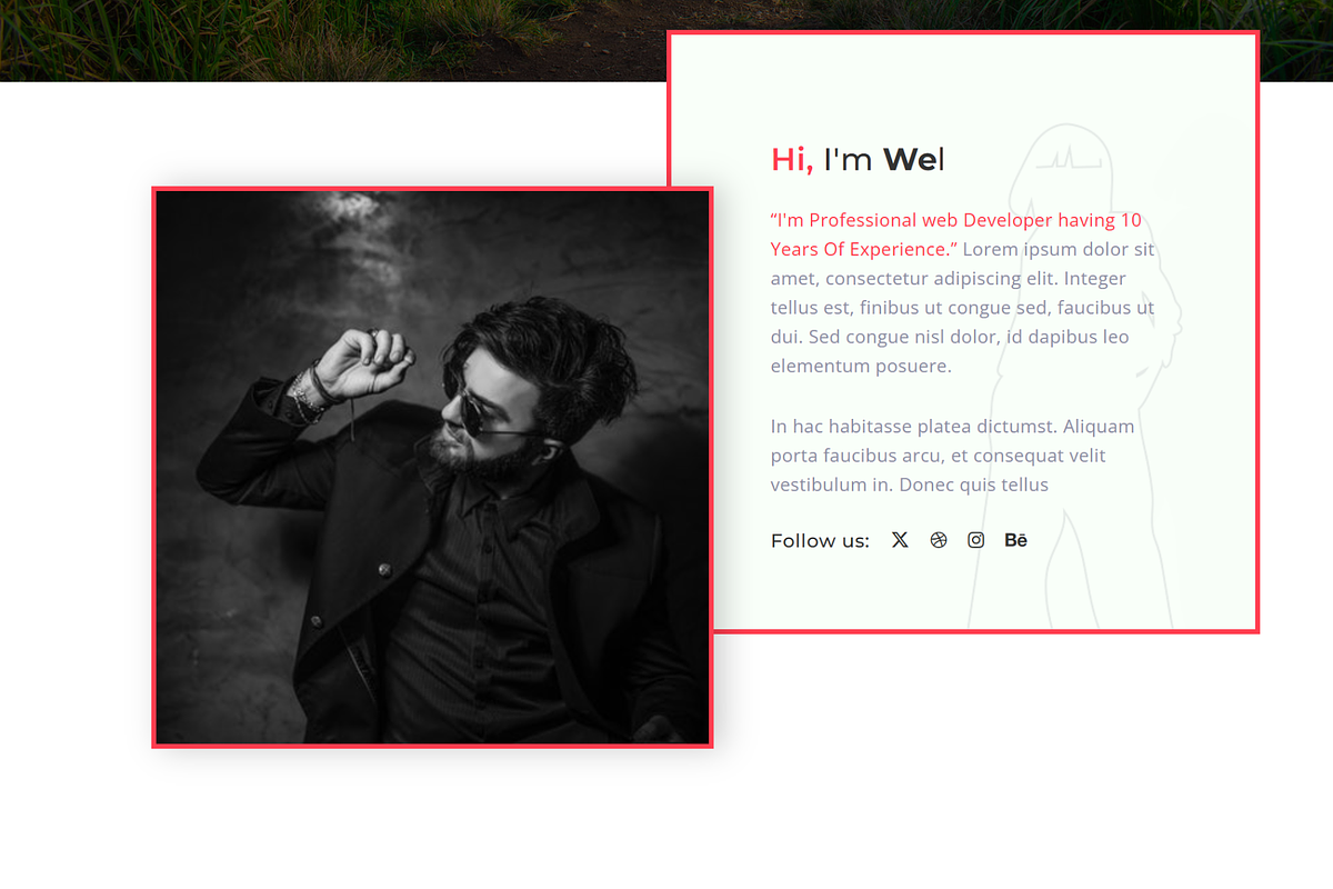 Adam - Personal Portfolio HTML, a HTML Template by Themeplaza (Photo 2 of 7)