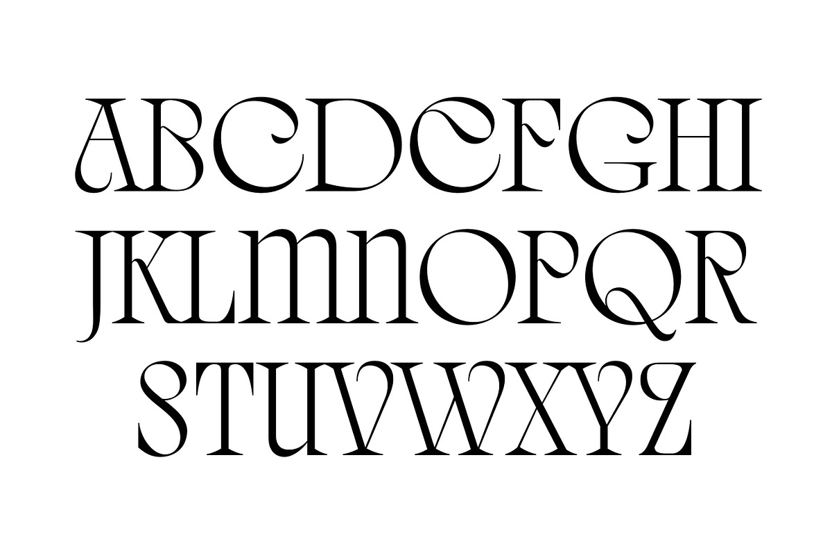 Quelia - Organic Display Font, a Serif Font by Piotr Łapa (Photo 2 of 12)