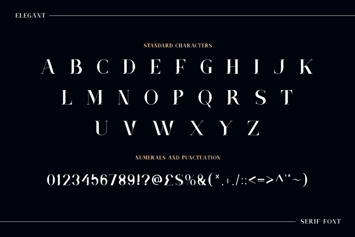 Grimoire - Elegant Fashion Font, a Serif Font by RockboyStd (Photo 9 of 12)