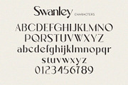 Swanley - Sans Serif Font, a Sans Serif Font by Alpaprana (Thumbnail 11 of 12)