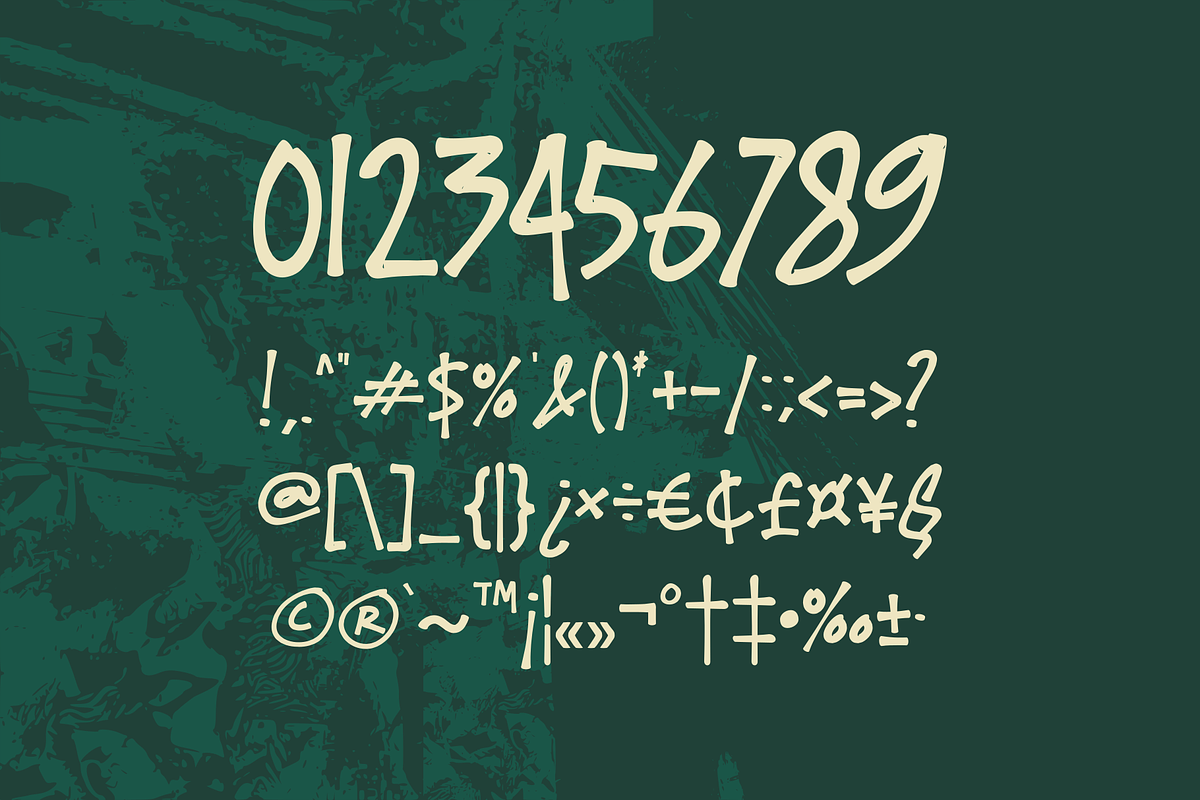 Handtag, a Handwritten Font by Yktypstd (Photo 5 of 6)