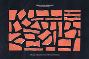 Torn Paper Mockups & Textures, a Texture Graphic by Indieground Design Inc. (Thumbnail 3 of 11)