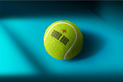 Tennis Ball Mockups, a Product Mockup by megostudi0 (Thumbnail 2 of 6)
