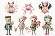 Creepy Doll Watercolor Sublimation, a Decorative Illustration by Maysa Art (Thumbnail 2 of 6)