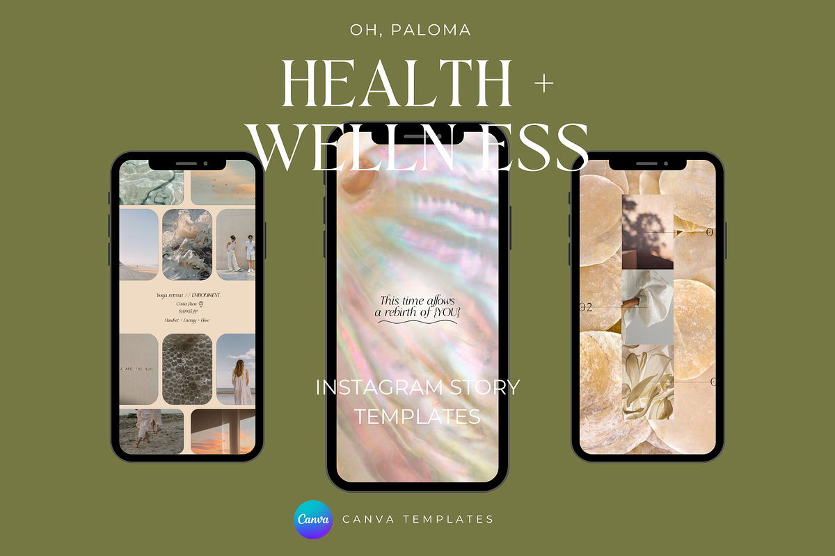 Retreat social media templates, a Templates & Theme by Oh, Paloma (Photo 3 of 6)