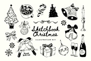 Sketchbook Christmas | Illustration, a Seasonal Illustration by KetteCreate (Thumbnail 1 of 14)