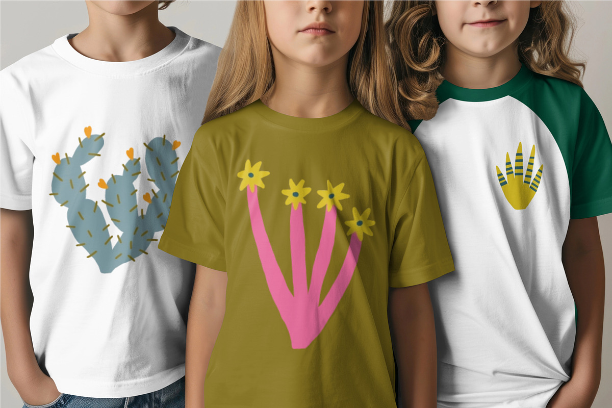 Cactus Graphic Collection, an Object Graphic by AnkaDrozd (Photo 3 of 7)