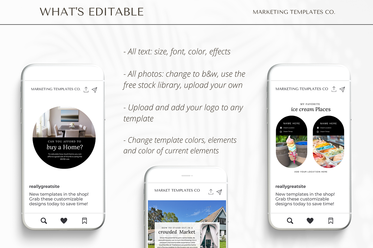 May Real Estate Templates, a Social Media Template by Marketing Templates Co. (Photo 9 of 10)