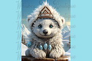 Cute Cartoon Shaman Animals, a Wallpaper Graphic by Whiskey Bee Boutique (Thumbnail 21 of 21)