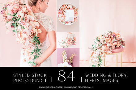 Floral & Bridal Stock Photo Bundle, an Arts & Entertainment Photo by CreativeMavenCo.