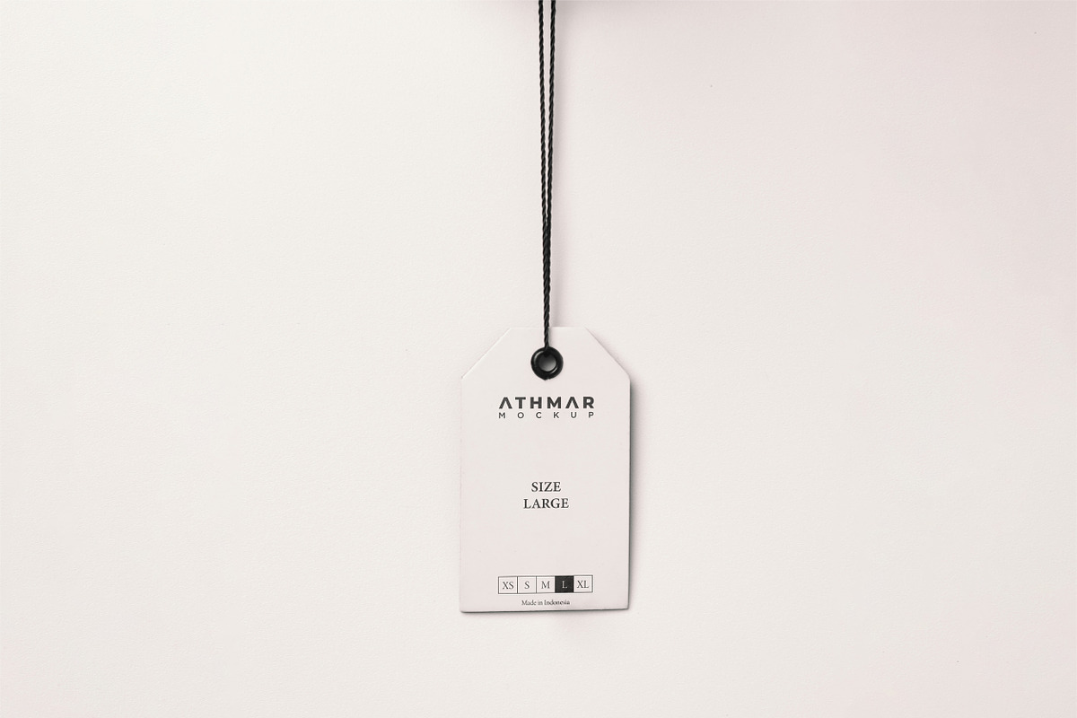 Label Tag Mockup, a Shirt Mockup by Assyat (Photo 5 of 5)