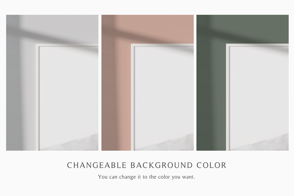 A4 Frame Mockup Bundle, a Household Mockup by Lelu Art Design (Photo 7 of 11)