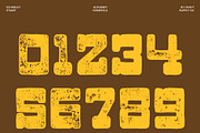 CS Misley Stamp, a Slab Serif Font by Craft Supply Co. (Thumbnail 5 of 8)