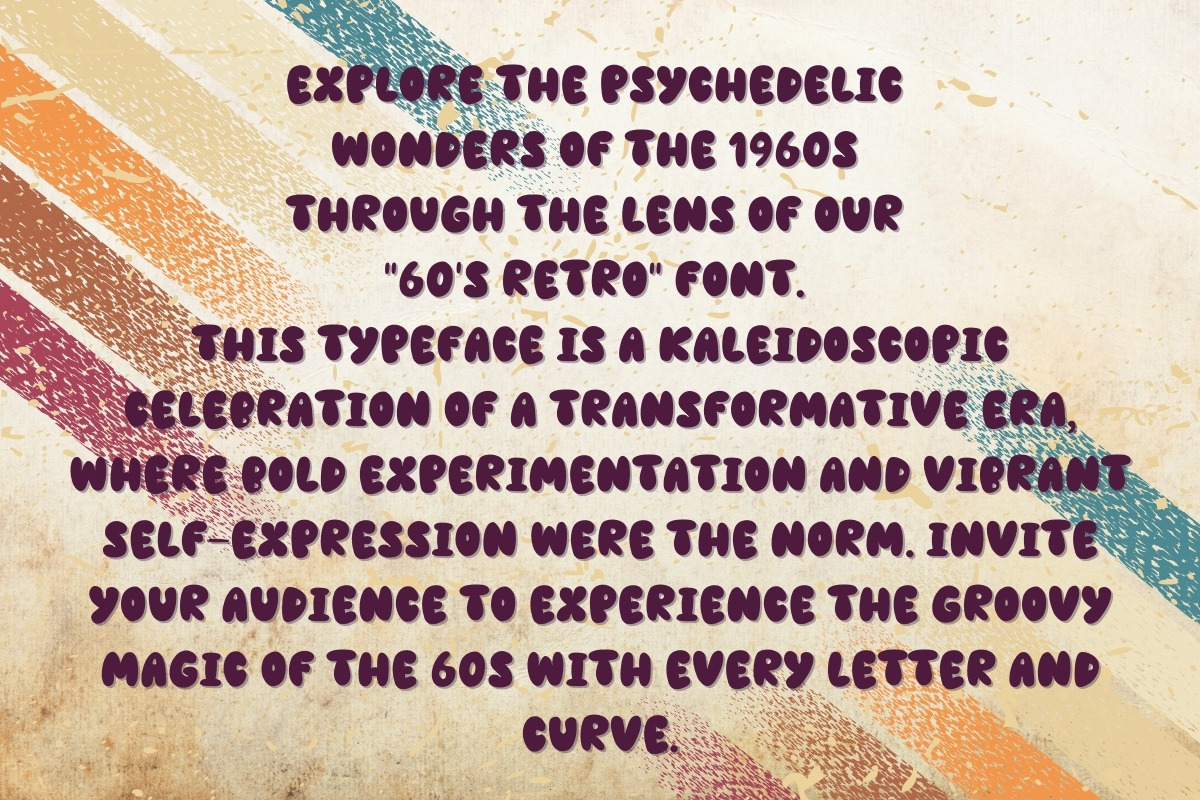 60’s Retro - Handwritting, a Handwritten Font by Charmingbear59.design (Photo 2 of 5)