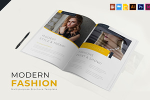 Modern Fashion Brochure Template