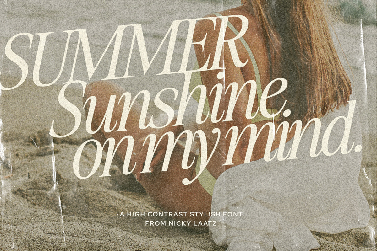 The Very Vogue Serif Family, a Serif Font by Nicky Laatz (Photo 35 of 37)