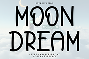 Moon Dream, a Sans Serif Font by FreshTypeINK (Thumbnail 1 of 7)