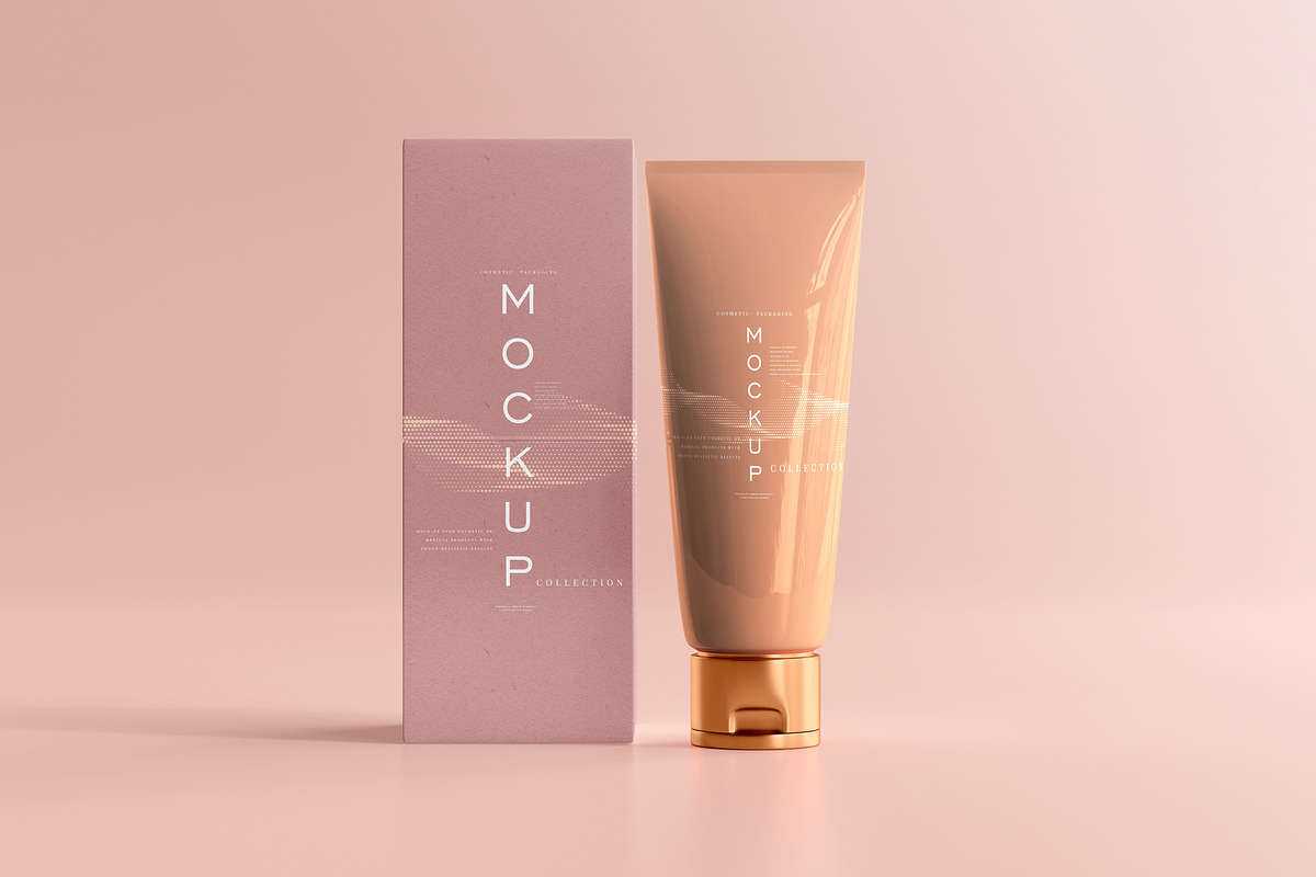 390+ Cosmetic Branding Mockup Scenes, a Cups & Container Mockup by pmvch (Photo 254 of 367)