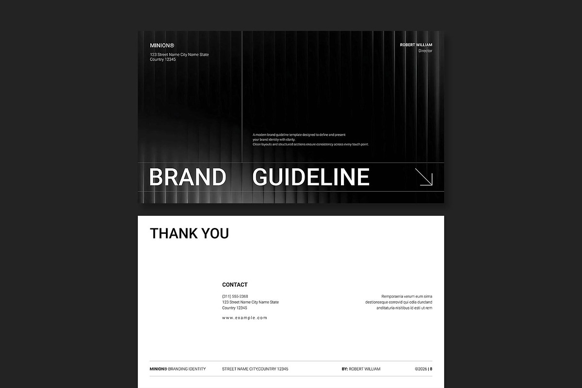 Brand Guideline Presentation, a Presentation Template by ElvinPrint (Photo 7 of 7)