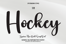Hockey | Script Font