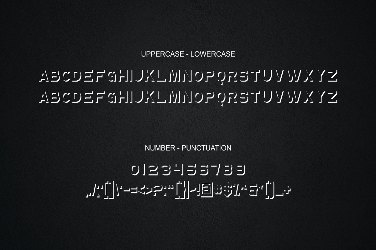 Demicon - Font, a Sans Serif Font by artchiles_design (Photo 4 of 5)