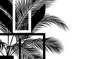 Stylish tropical palm wall decor, an Illustration by Amazin_art (Thumbnail 15 of 33)