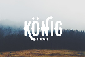 Konig Typeface