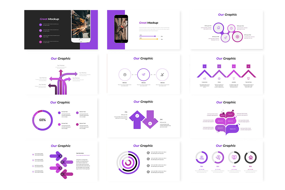 Visiko - Powerpoint Template, a Templates & Theme by AQR Studio (Photo 3 of 4)