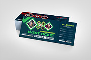Professional Event Ticket, a Card Template by BrandlyTemplate (Thumbnail 2 of 3)