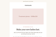 Salon Client Email Kit - 5 Emails, an Email Template by Art Club (Thumbnail 4 of 6)