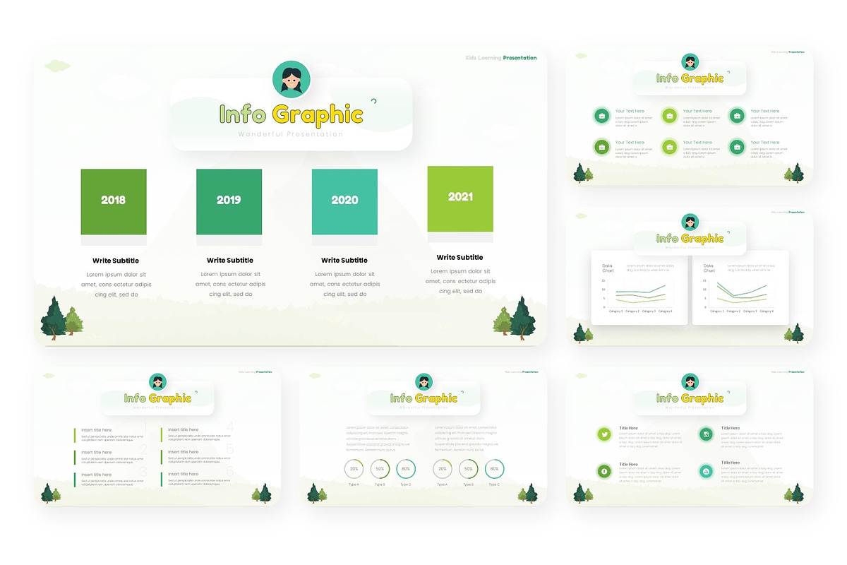 Kids Learning Presentation Template, a Presentation Template by NecrolitSlide (Photo 8 of 9)