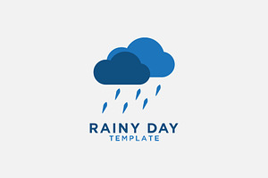 Rainy logo template