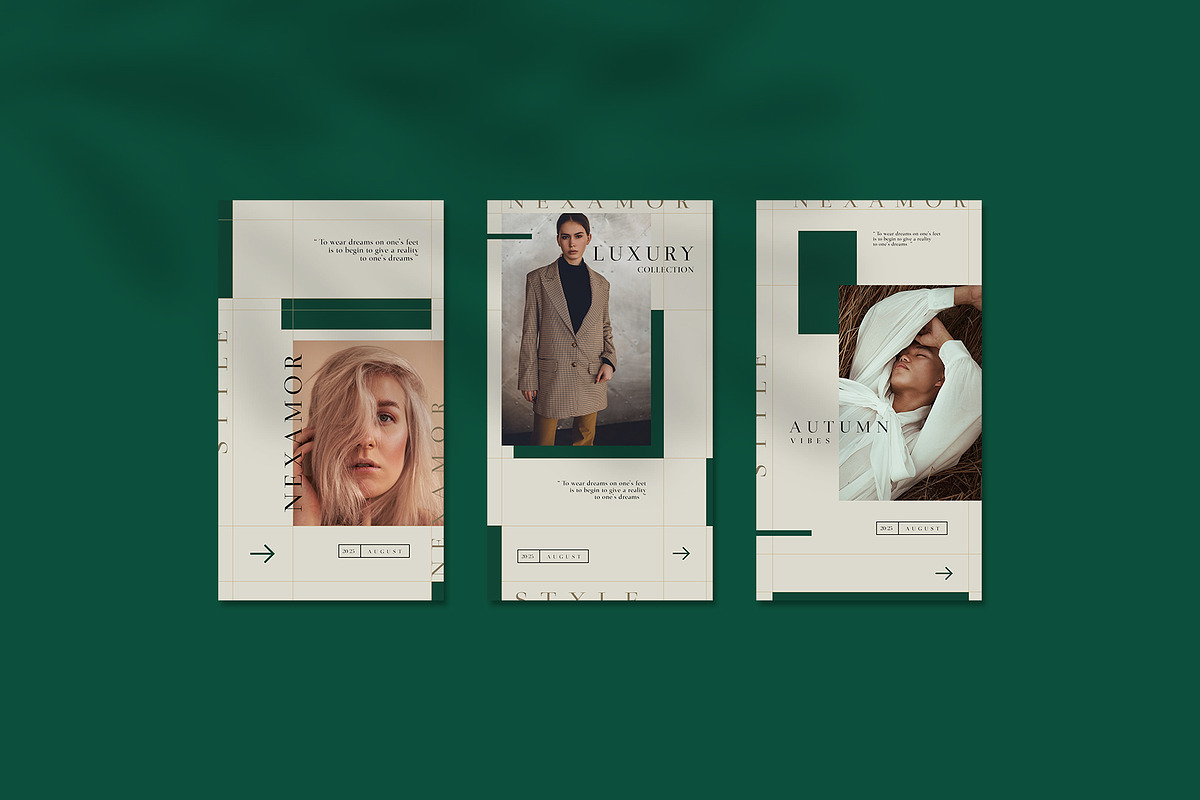 Nexamor - Instagram Stories & Post, a Social Media Template by Creatchees.std (Photo 5 of 6)
