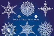 Snowflakes collection.Winter pattern, an Object Graphic by Tatianakost49 (Thumbnail 4 of 5)