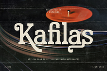 Kafilas - Stylish Slab Serif